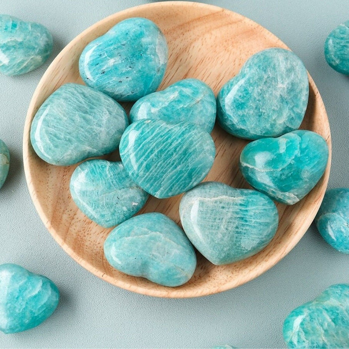 BALANCE & HARMONY • Amazonite Wickless Candle
