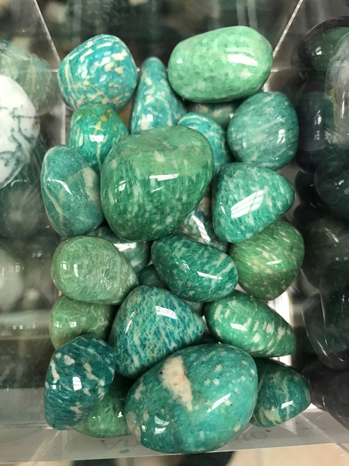 BALANCE & HARMONY • Amazonite Wickless Candle