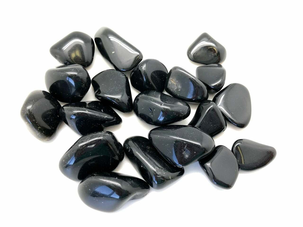 PROTECTION • Black Obsidian Wickless Candle