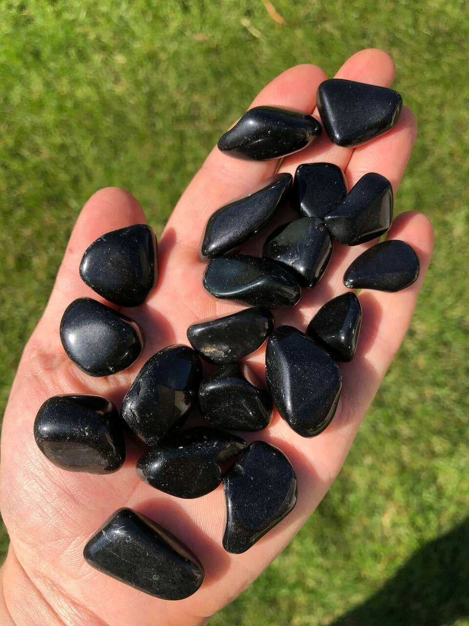 PROTECTION • Black Obsidian Wickless Candle