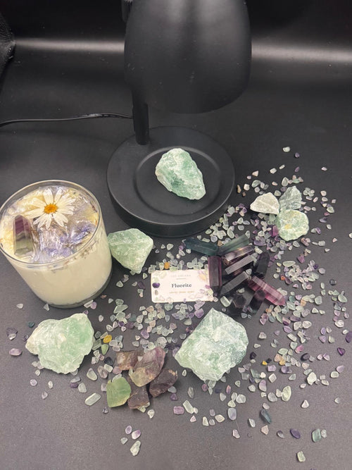 CLARITY • Fluorite Wickless Candle