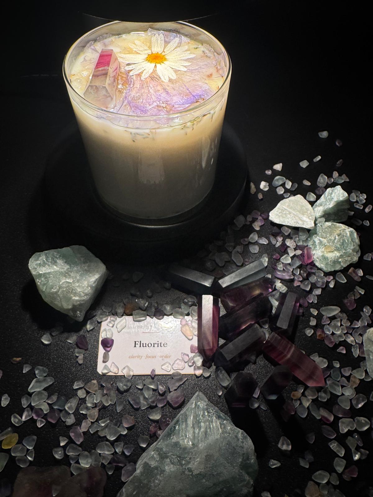 CLARITY • Fluorite Wickless Candle
