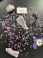 PEACE & CALM • Amethyst Wickless Candle