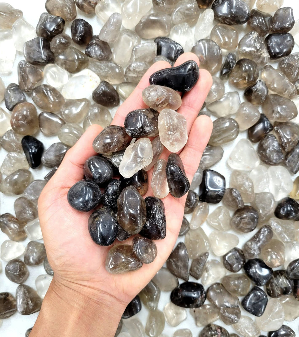 GROUNDING & RESILIENCE • Smoky Quartz Wickless Candle