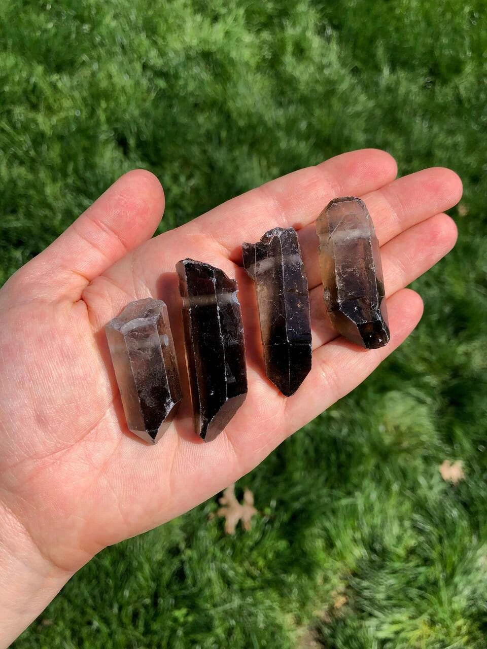 GROUNDING & RESILIENCE • Smoky Quartz Wickless Candle