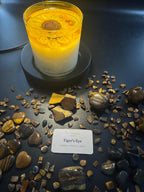 SUCCESS & AMBITION • Tiger's Eye Wickless Candle